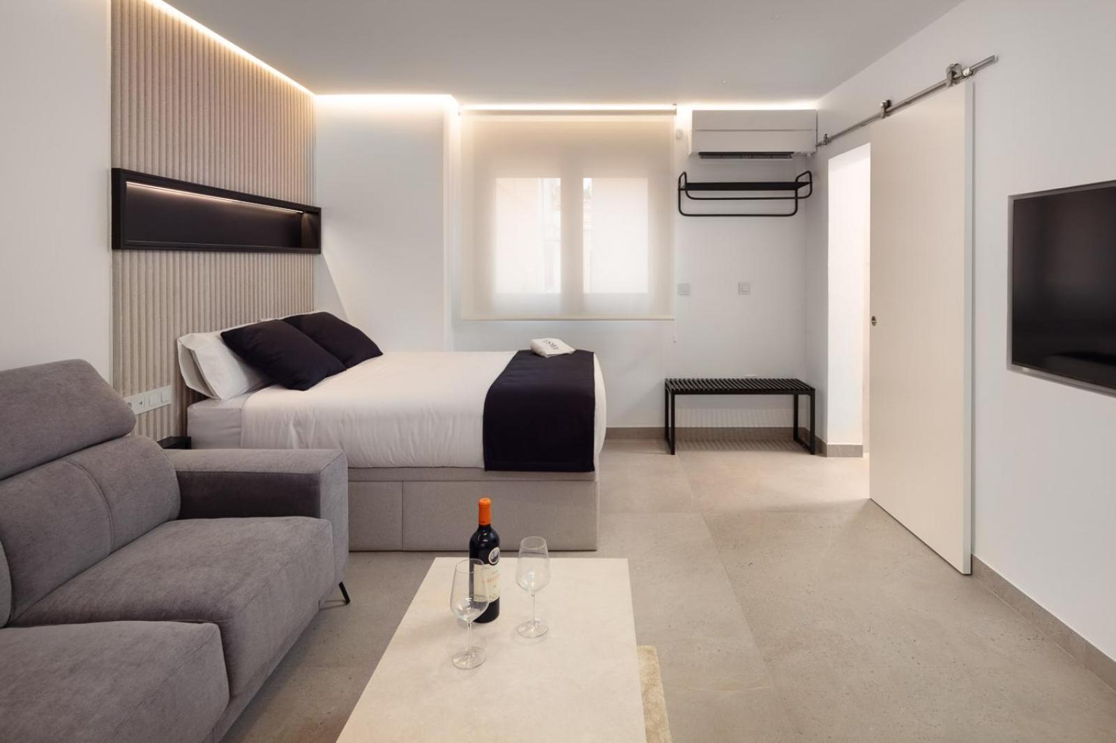 Biznaga Suites Малага Екстериор снимка
